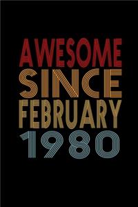 Awesome Since February 1980