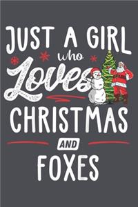 Just a girl who loves Christmas and foxes
