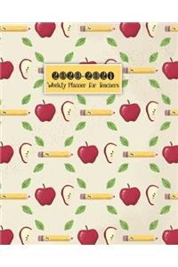 2020-2021 Weekly Planner For Teachers