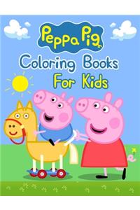 Peppa Pig Coloring Books For Kids