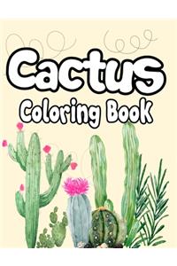 Cactus Coloring Book