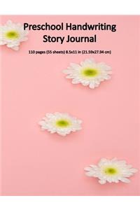 Preschool Handwriting Story Journal