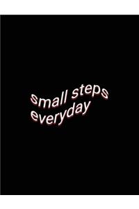 small steps everyday