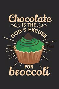 Chocolate is the god's excuse for broccoli