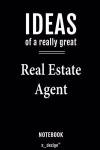 Notebook for Real Estate Agents / Real Estate Agent