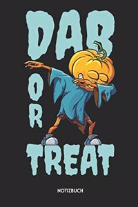 Dab Or Treat Notizbuch