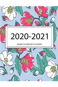 2020 - 2021 Weekly And Monthly Planner
