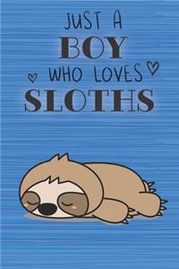 Just a Boy Who Loves Sloths