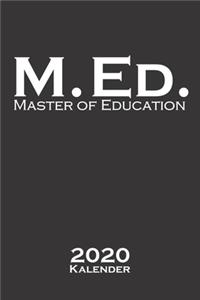 Master of Education Kalender 2020