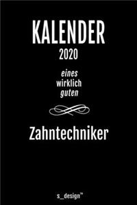 Kalender 2020 für Zahntechniker