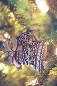 Christmas tree notebook - achieve your goals, perfect 120 lined pages #5