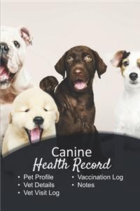 Canine health record
