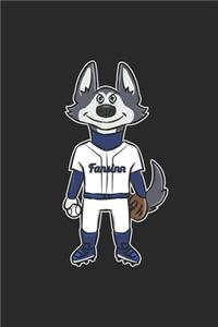 Baseball Dog Notebook