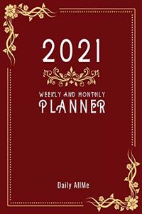 2021 Weekly and Monthly Planner