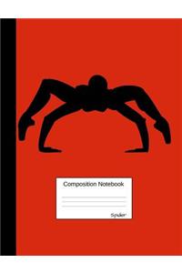 Spider Composition Notebook