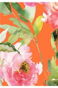 Peonies Sketchbook 7 x 10