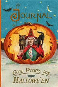 Good Wishes for Hallowe'en Journal