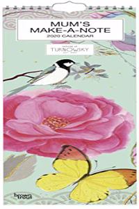 Mum'S Make-A-Note (Turnowsky) 2020 Slim Calendar