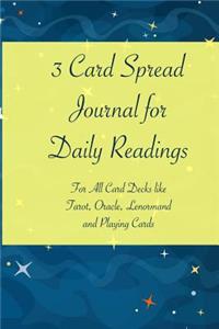 3 Card Spread Journal for Daily Readings