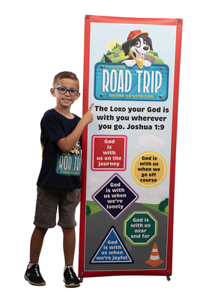 Vacation Bible School (Vbs) 2025 Road Trip Vbs Theme Banner