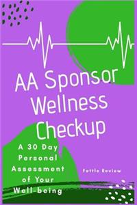 AA Sponsor Wellness Checkup