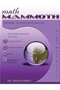 Math Mammoth Grade 5 Answer Keys