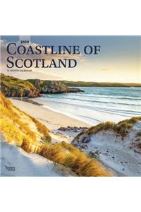 COASTLINE OF SCOTLAND 2020 SQUARE WALL C