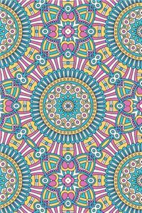 Bullet Journal Notebook Mandalas Pattern 7