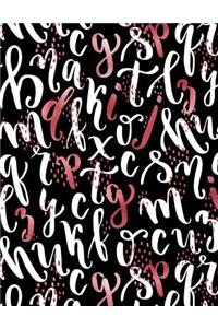 My Big Fat Bullet Journal Sparkly Letters Pattern 7