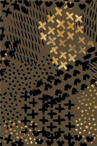 Journal Notebook Abstract Hand Drawn Pattern 4