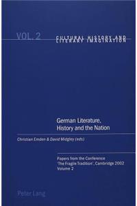 German Literature, History and the Nation