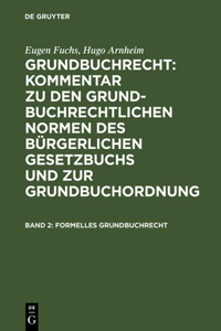 Formelles Grundbuchrecht