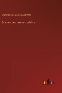 Examen des revenus publics