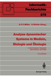 Analyse Dynamischer Systeme in Medizin, Biologie Und Ökologie