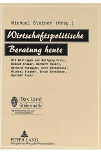 Wirtschaftspolitische Beratung Heute