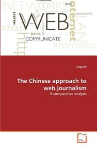 Chinese approach to web journalism