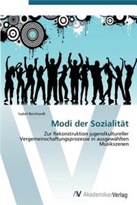 Modi Der Sozialitat