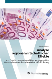 Analyse regionalwirtschaftlicher Effekte