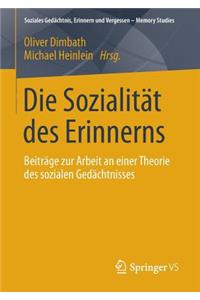 Die Sozialität Des Erinnerns