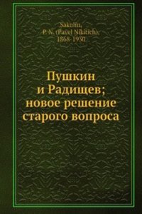 Pushkin i Radischev