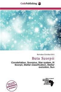 Beta Scorpii