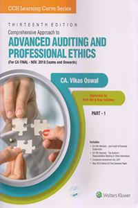 Comprehensive Approach To Advanced Auditing And Professional Ethics (For Ca Final): For CA Final- Nov 2018 Exams and Onwards