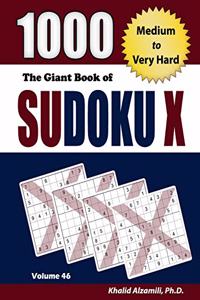 Giant Book of Sudoku X