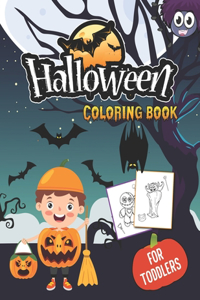 Halloween Coloring Book For Toddlers