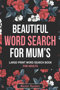 Beautiful Word Search For Mum's