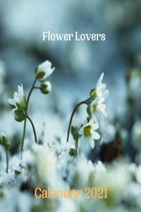 Flower Lovers Calendar 2021