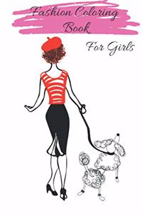 Fashion Coloring Book For Girls