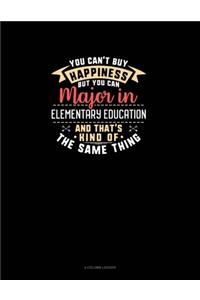 You Can't Buy Happiness But You Can Major In Elementary Education and That's Kind Of The Same Thing