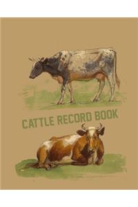 Cattle Record Book