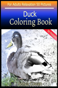 Duck Coloring Book For Adults Relaxation 50 pictures